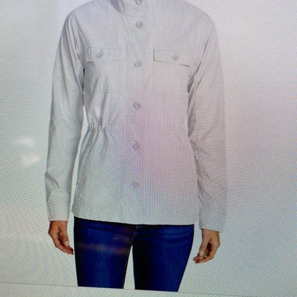 Eddie Bauer White Scouting  Utility Jacket  Coat Size XL - Picture 1 of 15